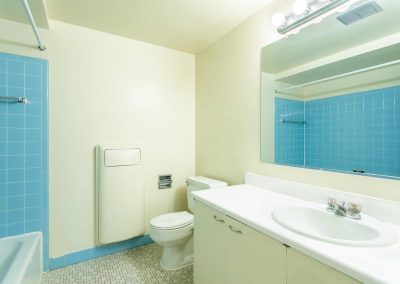 River drive apartment bathroom