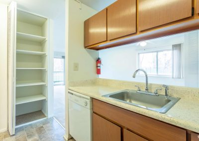 River drive apartment kitchen