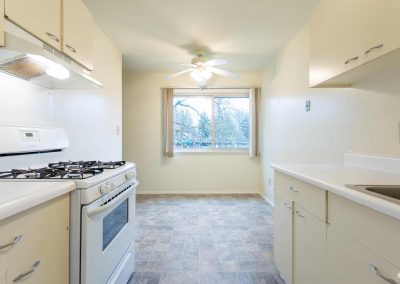 River drive apartment kitchen